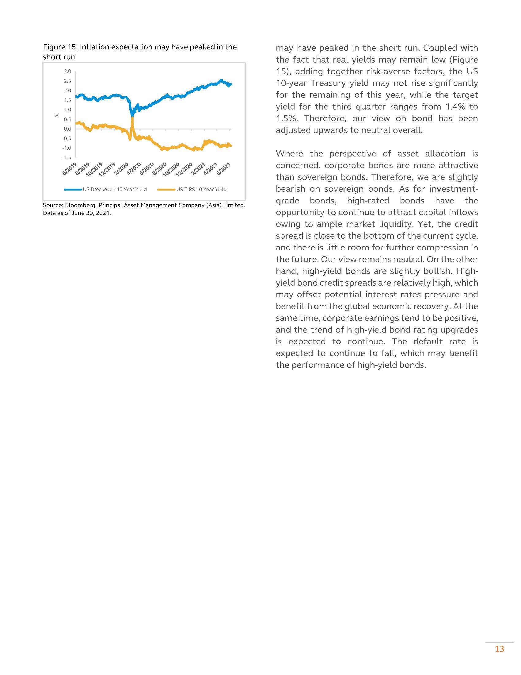 2021 2H Economic and Asset Allocation Outlook